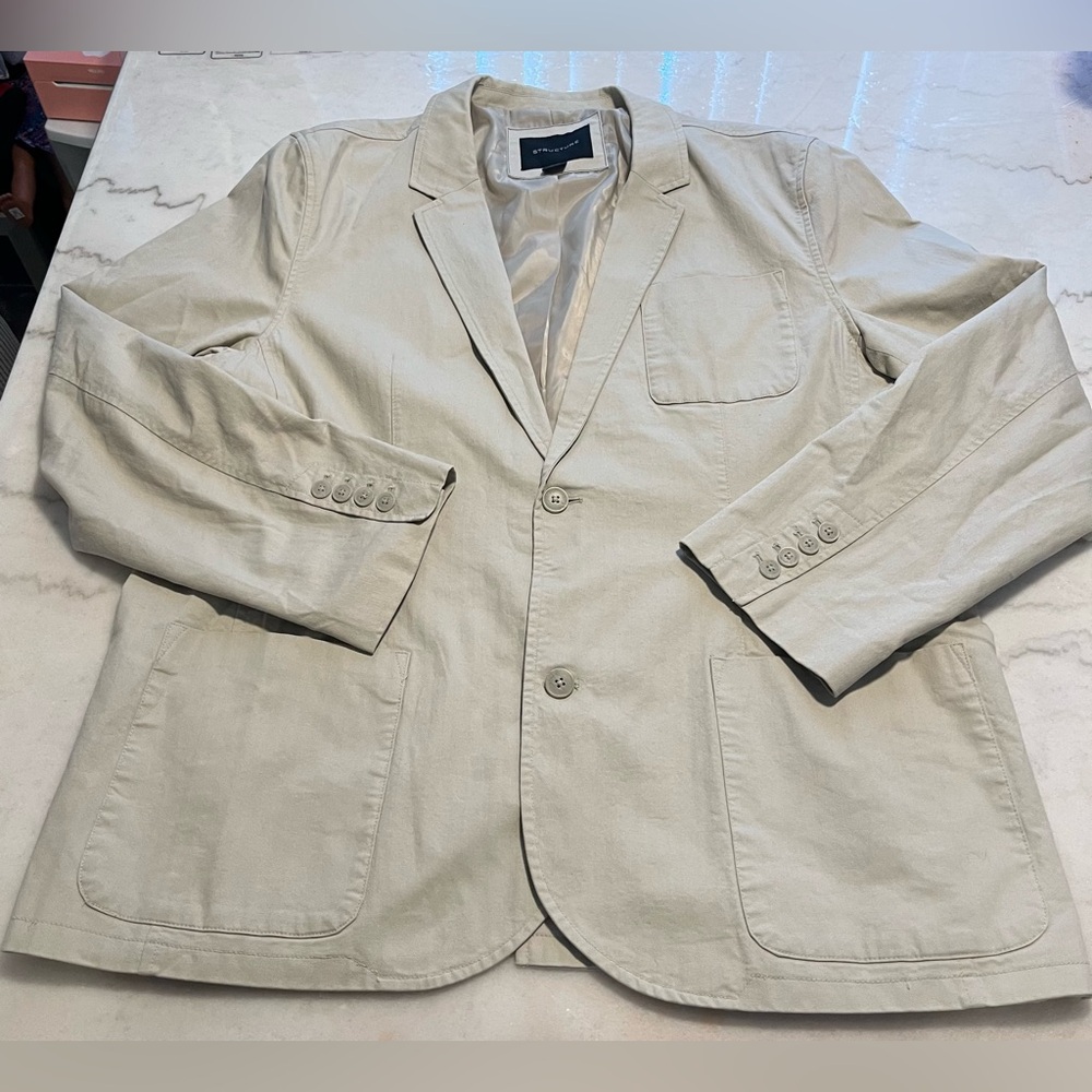 NWOT Structure Men's Light Beige Jacket‎